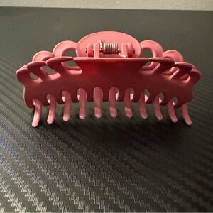 Pink Hair Claw Clip